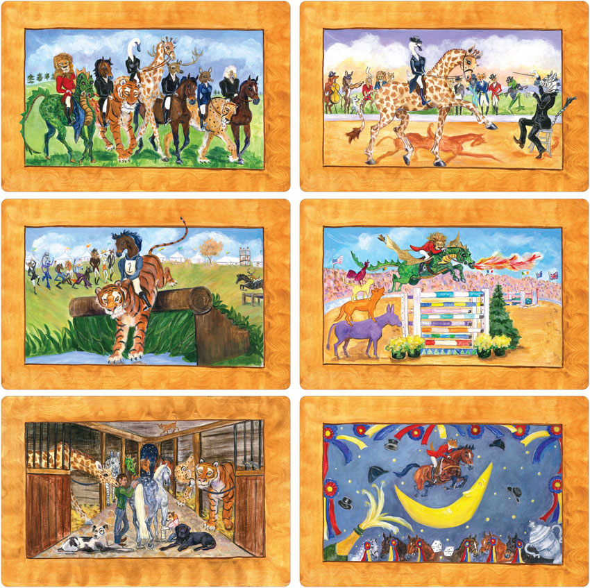 Complete Set of Eventing Laminated - Front